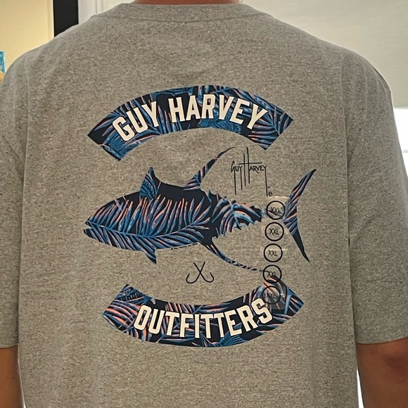 Guy Harvey Tropic Tuna Short-Sleeve T-Shirt for Men - XXL - Picture 5 of 10